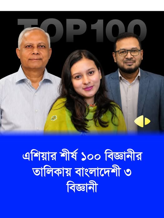 বাংলাদেশের ড. তাহমিদ আহমেদ, মারজানা আক্তার ও ড. মোহাম্মদ আব্বাস উদ্দিন শায়ক
